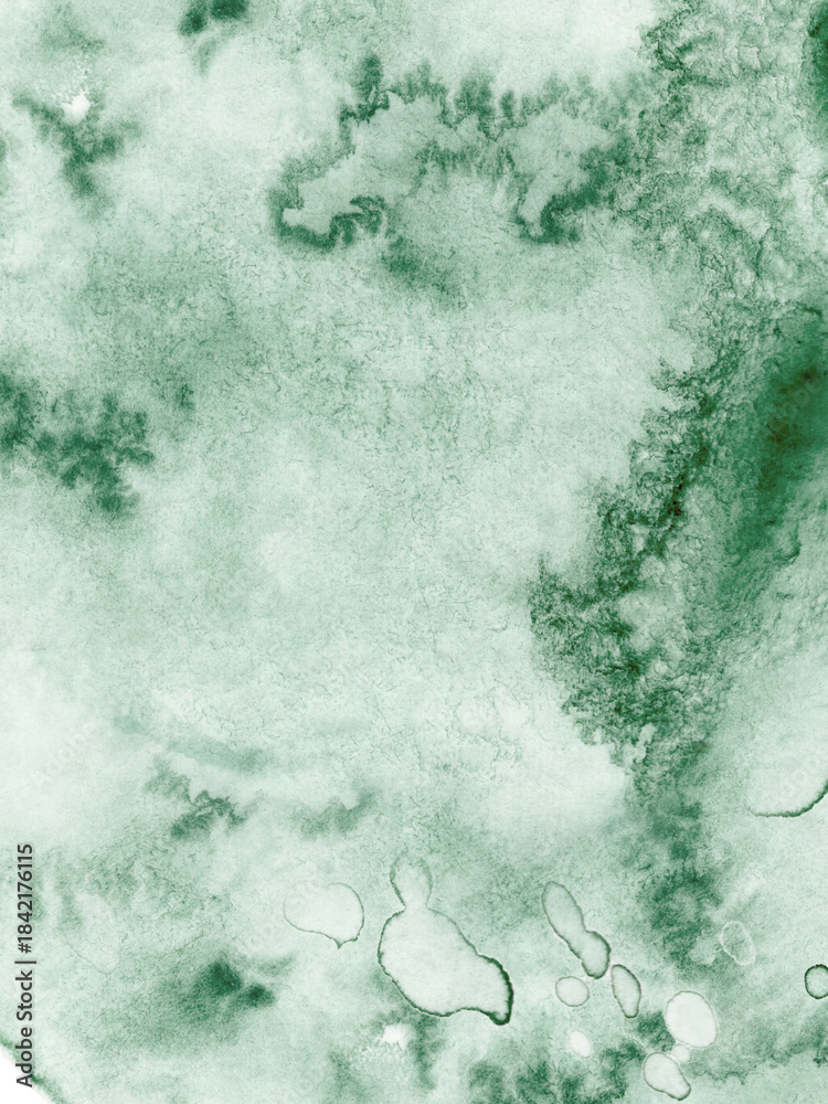 custom made wallpaper toronto digitalLight green watercolor abstract background with flowing ink and natural paper texture for creative designs