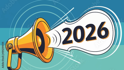 Minimalist silhouette of a mountain range against a gradient sunset sky for adventure and travel concepts