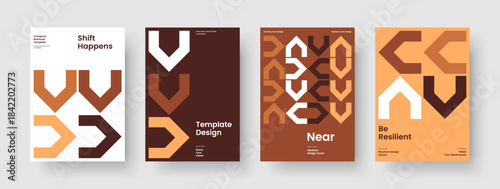 Abstract Report Layout. Geometric Brochure Design. Creative Flyer Template. Banner. Book Cover. Background. Business Presentation. Poster. Brand Identity. Leaflet. Catalog. Newsletter. Handbill