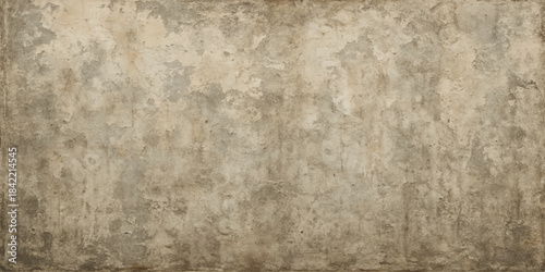 Aged beige concrete wall background with a rough, dirty, vintage texture and grunge paper pattern