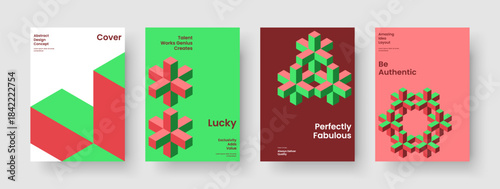 Abstract Report Layout. Isolated Book Cover Design. Modern Brochure Template. Banner. Business Presentation. Background. Flyer. Poster. Magazine. Pamphlet. Brand Identity. Advertising. Catalog