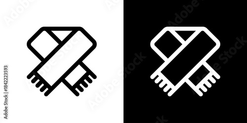 マフラー・スカーフのアイコン