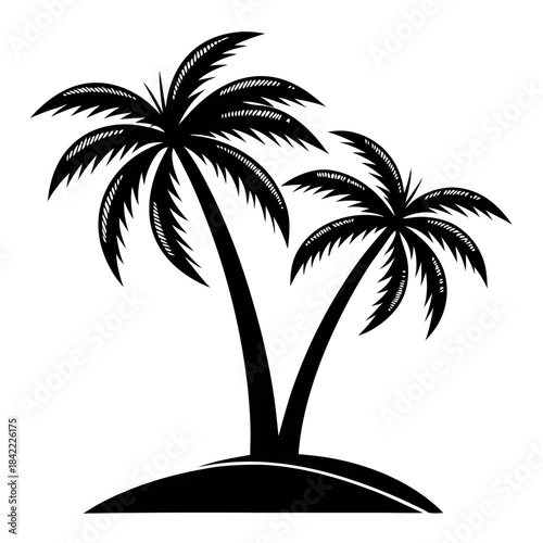 A simple-yet-elegant-black-and-white-silhouette 