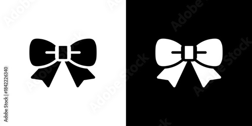 かわいいリボンのアイコン