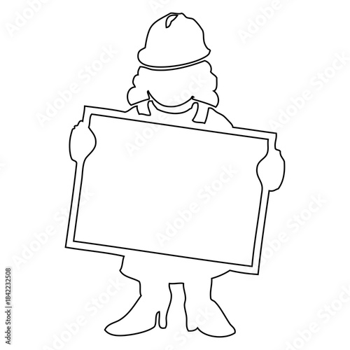 Construction Worker Sign