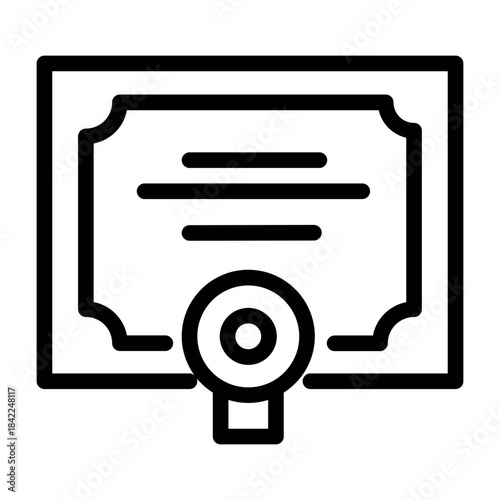 award certificate icon