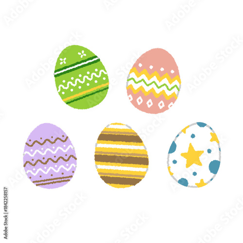 イースターの卵のイラスト