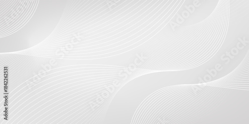 Abstract background with dynamic wavy lines, Digital future technology concept background, vector illustration