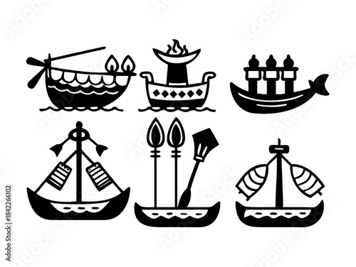 A black and white image of a cat with green eyes