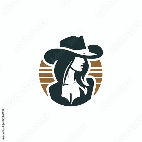 Cowgirl Logo