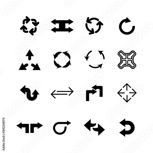direction arrows, navigation icon, arrow vector, relocating arrow,  UI arrows, ui icons
