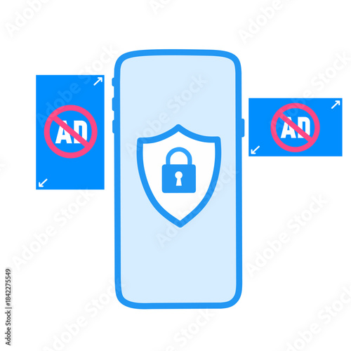 Ad blockers. The concepts of ad blocking, online privacy, internet security, and digital protection are separate concepts.
