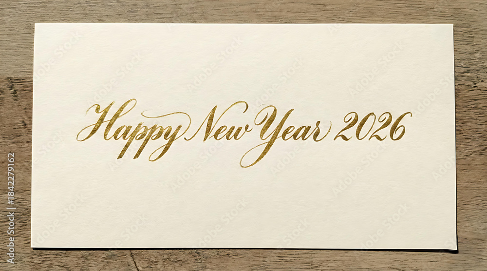 Obraz premium Happy New Year 2026 Celebration Background