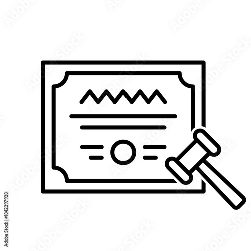 Auction icon vector. Bargaining Illustration sign. Bidding symbol. auction house logo.