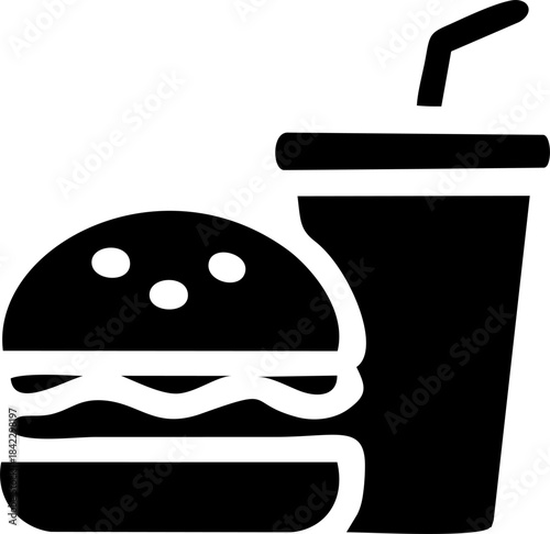 Tasty Fast Food Combo Icon