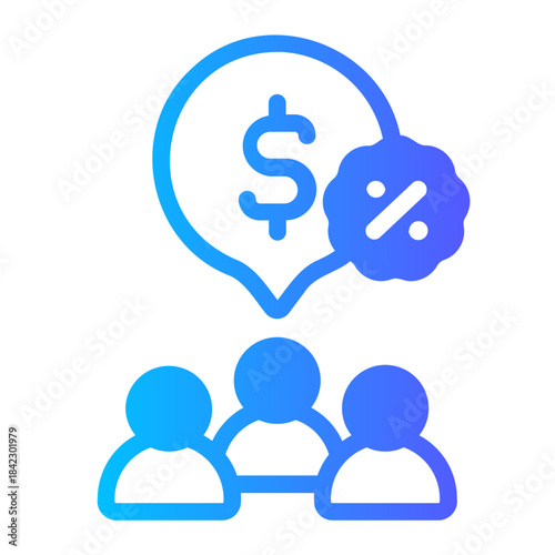 sales enablement gradient icon