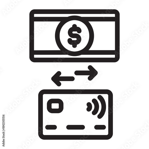 payment method line icon