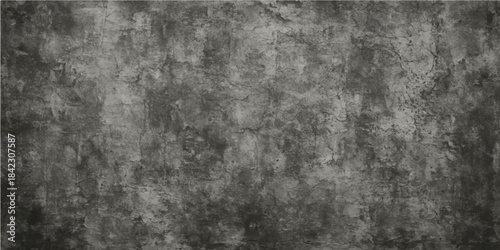 Dark gray grunge metal texture wall surface backdrop