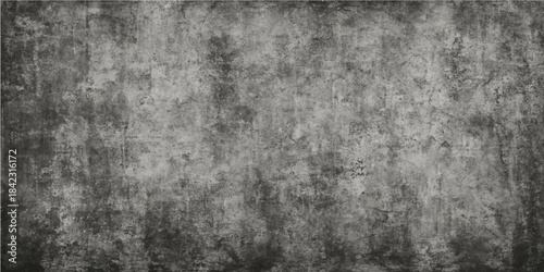 Dark, old, and textured grunge metal surface with a rough, gray, and black aged wall background and vintage stone pattern design