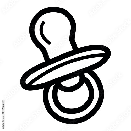 Stylish Baby Pacifier for Infants - Safe and Comfortable Silicone Soother for Newborns