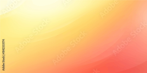 Abstract orange and colorful background featuring a bright vector design with yellow light rays, blurred motion waves, and a glowing sun pattern texture for a summer art backdrop illustration