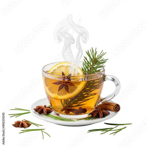 cup of tea with lemon