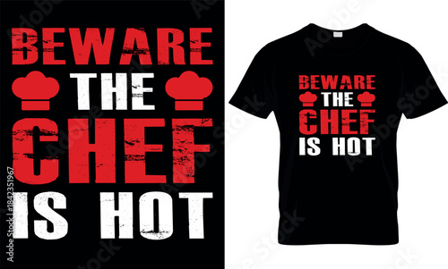 Chef T-Shirt Design vector