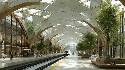 metro station in moscow