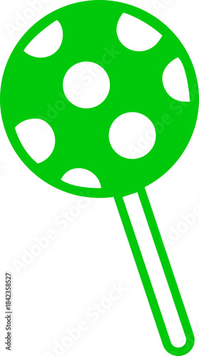 Candy sweets icon in colorful flat line style featuring confection, dessert, treat, bonbon, sugar, snack and related synonym elements for holiday graphics, packaging, party design and decoration