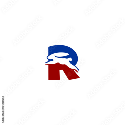 Lively leaping rabbit shaping...