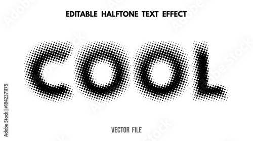 Halfton Text Effect	
