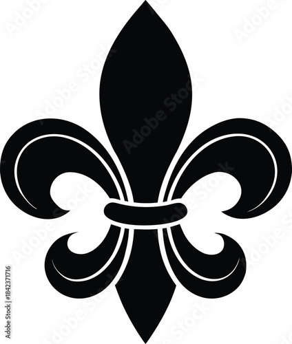 Classic Fleur-de-lis Symbol