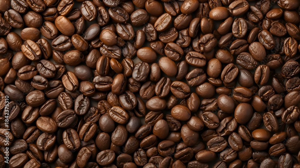 Fototapeta premium coffee beans as the background