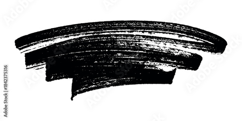 Brush paint stroke texture swatch Hand painted background Ink scribble dab clipart Paint smudge for tags and stamps design