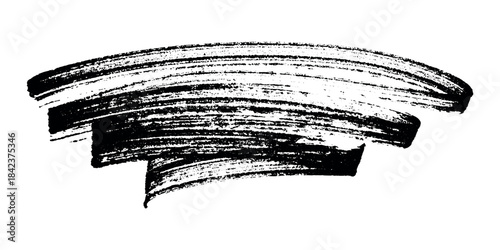 Brush paint stroke texture swatch Hand painted background Ink scribble dab clipart Paint smudge for tags and stamps design