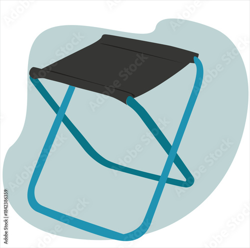 folding picnic chairs. Folding Beach Chair Providing Relaxation and Comfort in The Summer Environment

