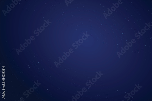 Deep blue starry night sky a vast cosmic expanse with twinkling stars perfect for space exploration or fantasy backgrounds EPS vector