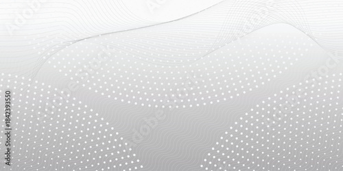 Abstract flowing wave pattern with subtle dotted texture a modern minimalist background for technology and science concepts clean and elegant design EPS vector