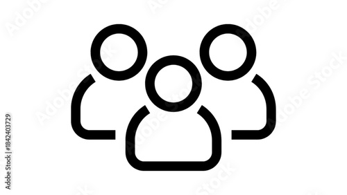 vector illustration of gathering point