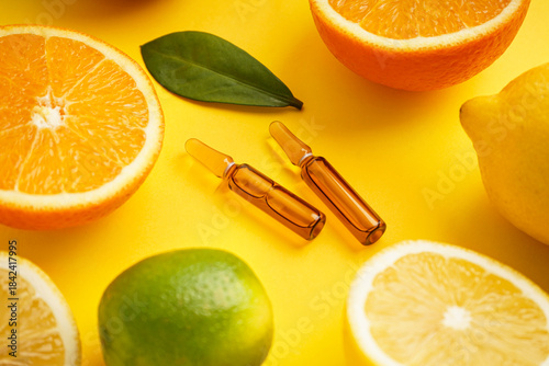 Vitamin c cosmetic ampoules...