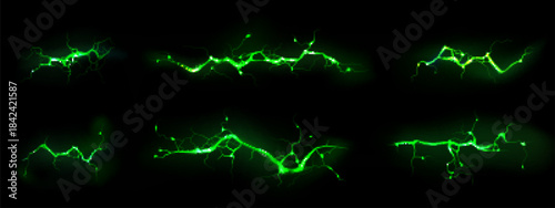 Bright blue and white electrical lightning bolts crackling across a dark black background with energy arcs.
Glowing blue energy portal with electric lightning bolts radiating outwards on a dark backgr