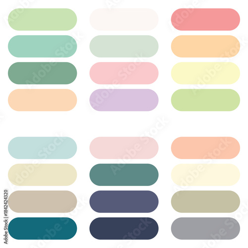 Photos Abstract color palette guide.