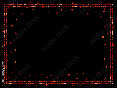 ミラータイル3、紙吹雪F、10赤