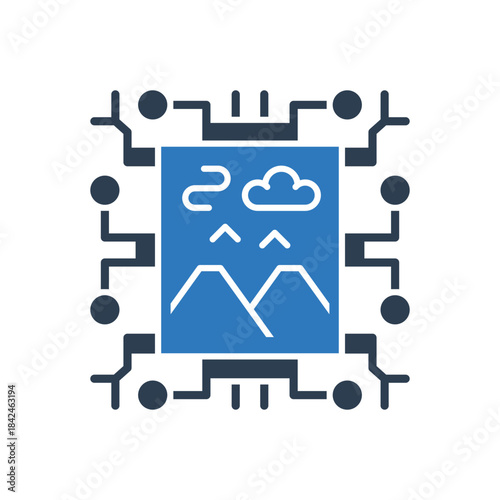 Ai Image Icon - Ai Picture Icon