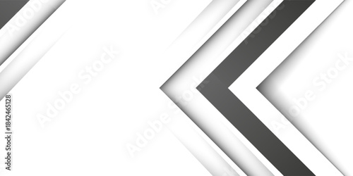 Black and white lines pattern with arrows shape. Transition background and jersey design. Vector Format Illustration. Fully editable vector element