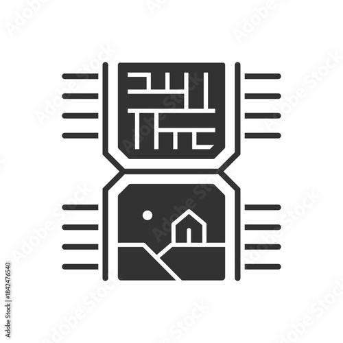 Graphic Card Icon - Picture Processor Icon