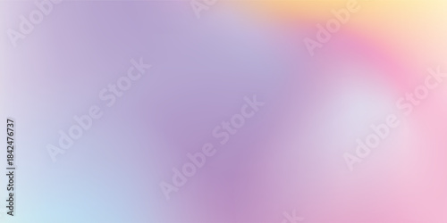 Pastel Gradient Abstract Background With Soft Lavender, Pink, and Peach Hues for Design