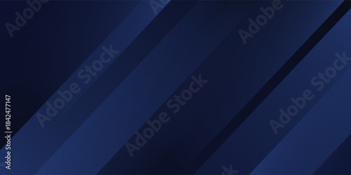 3D abstract background with paper cut shapes. Vector design layout for business presentations, flyers, posters and invitations. Blue carving art with line stripes modern shiny element