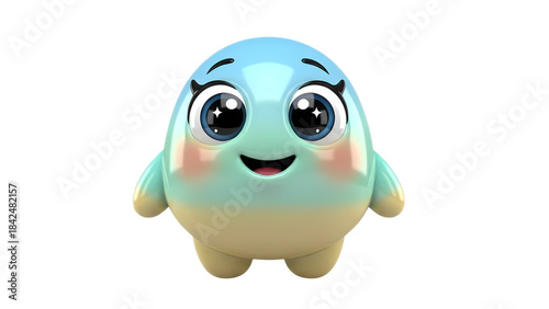3d emoji emote for social media icon cute character design 