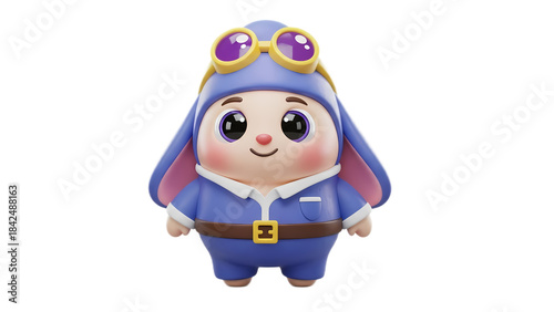3d emoji emote for social media icon cute character design 